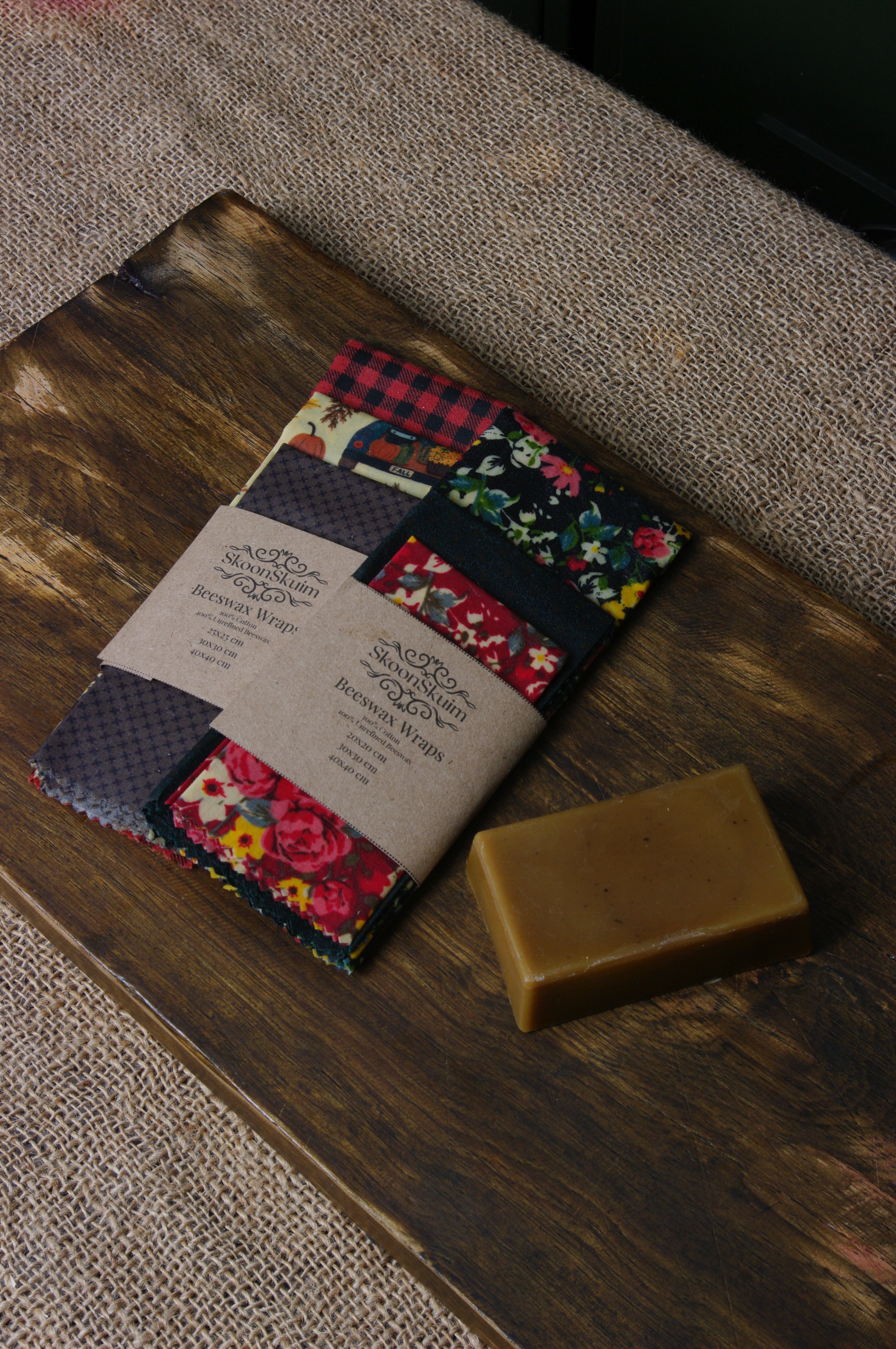 Beeswax wraps